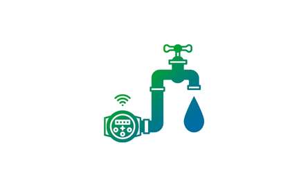 water meter and tap