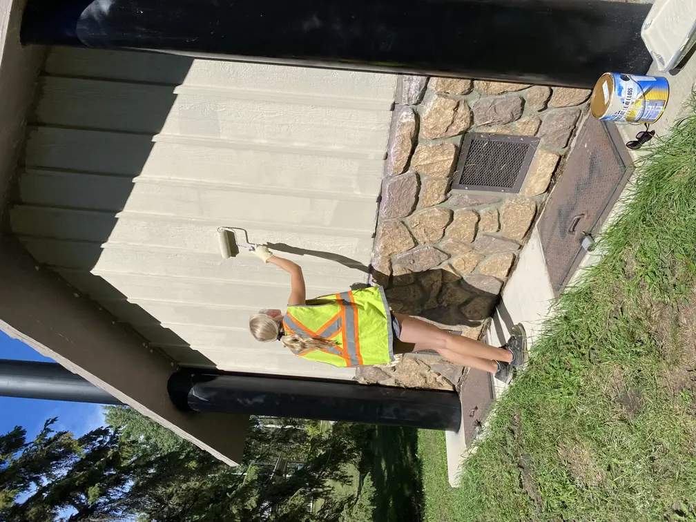 Work on the Trans Canada Trail