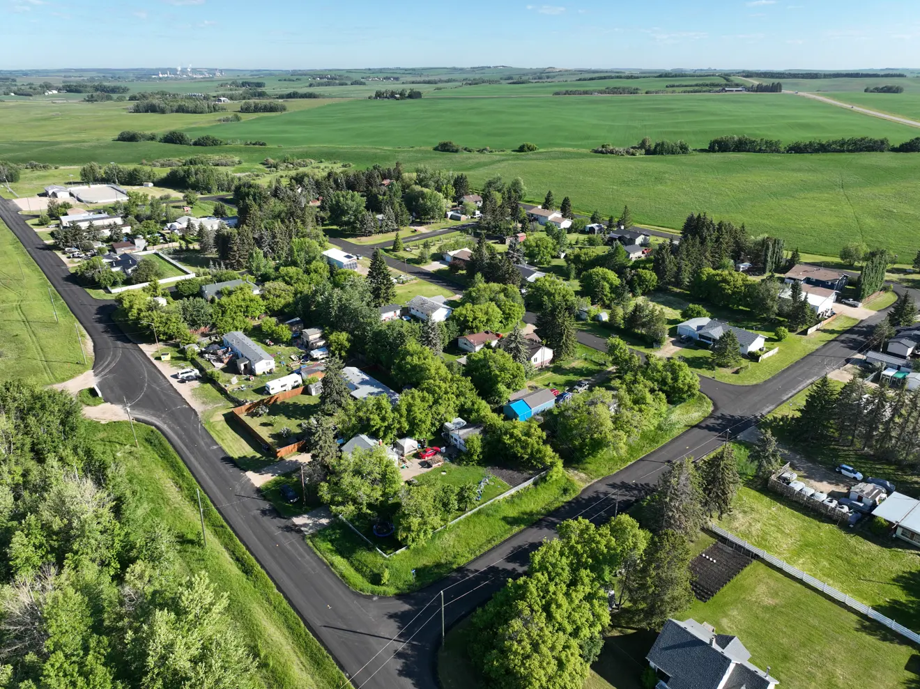 Hamlet of Joffre: Access Road and Internal Roads
