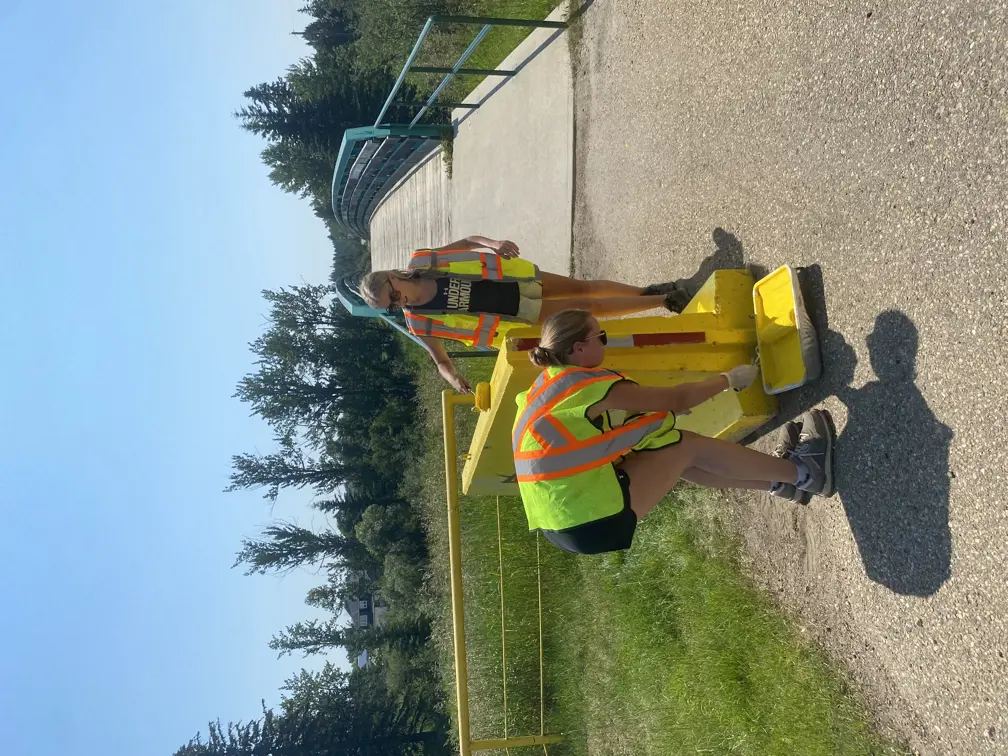 Work on the Trans Canada Trail