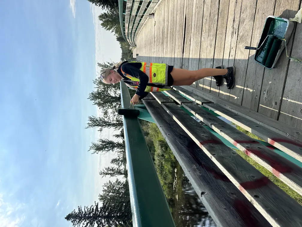 Work on the Trans Canada Trail