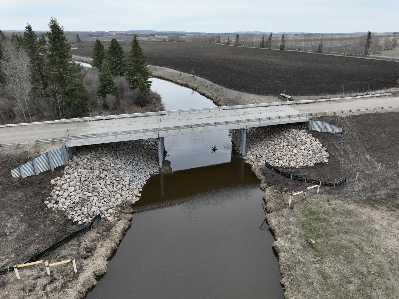 Leedale Bridge Post-construction