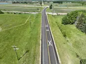 Lakeside Sargent Road: Paved from Hwy 2A to Haynes Road (Rge Rd 24-3) - 26.40 km